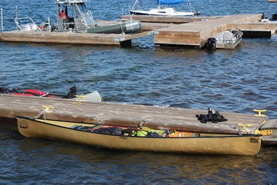 Canoe at dock in windigo.jpg (51.4 KiB) Viewed 12025 times "IR Us" at the dock in Windigo last fall.